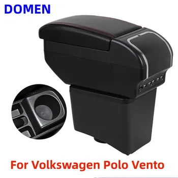 Volkswagen Polo Vento 2010-2017 porankiu lauke Volkswagen naujas POLO automobilių porankiu langelyje, priedai USB Baterija