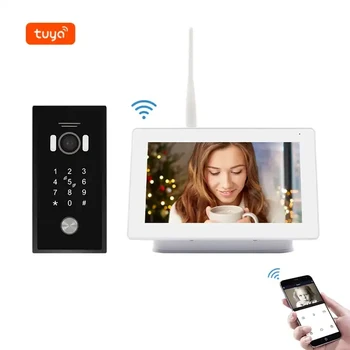 WIFI Smart Home Kamera Vaizdo durų skambutį mobiliuoju Telefonu Durų Bell Saugumo Vaizdo Domofonas HD Naktinio Matymo Butai