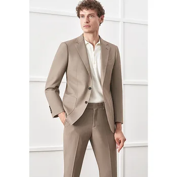 Z446-2023 naujų verslo vyrų mažas kostiumas striukė vyrų plonas atsitiktinis tendencija kostiumai