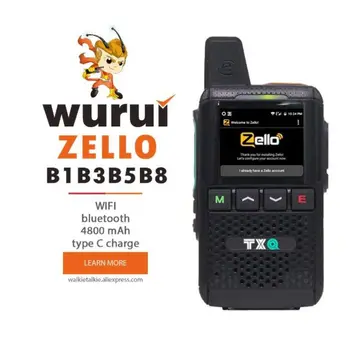 zello poc walkie talkie 4G ryšio ilgo nuotolio radijo comunicador nešiojamų profesional 100km policijos radijas mini 